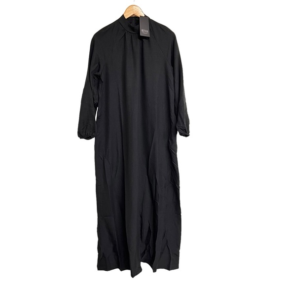 New Refka Black‎ Modest Dress - Picture 2 of 8